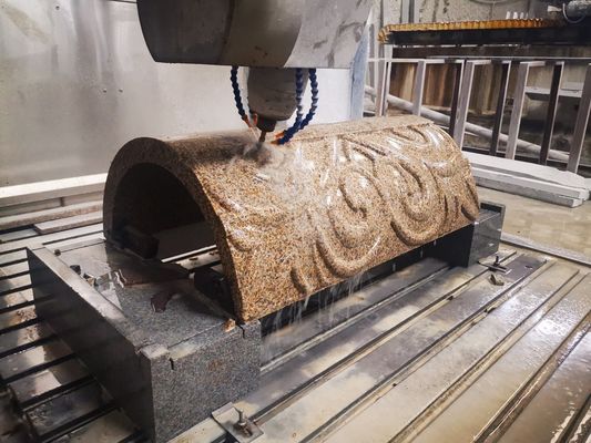 Камень CNC автомата для резки плазмы 4 осей высекая машину 7.5kw