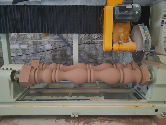 Автомат для резки 50mm до 1500mm балясины CNC 2 PCS столбца