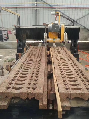 Тип автомат для резки 600mm портала CNC PLC профиля линейного растворителя каменный