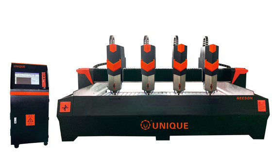 Нефрит машины 5.5kw 3D CNC гранита мраморный каменный высекая