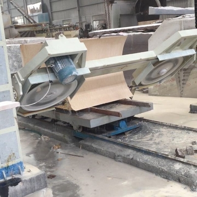 Автомат для резки края камня плиты CNC круговой для обработки неубедительного столбца